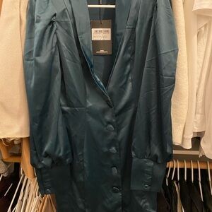 Elegant Teal Women's dress